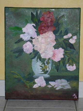 les pivoines de Manet